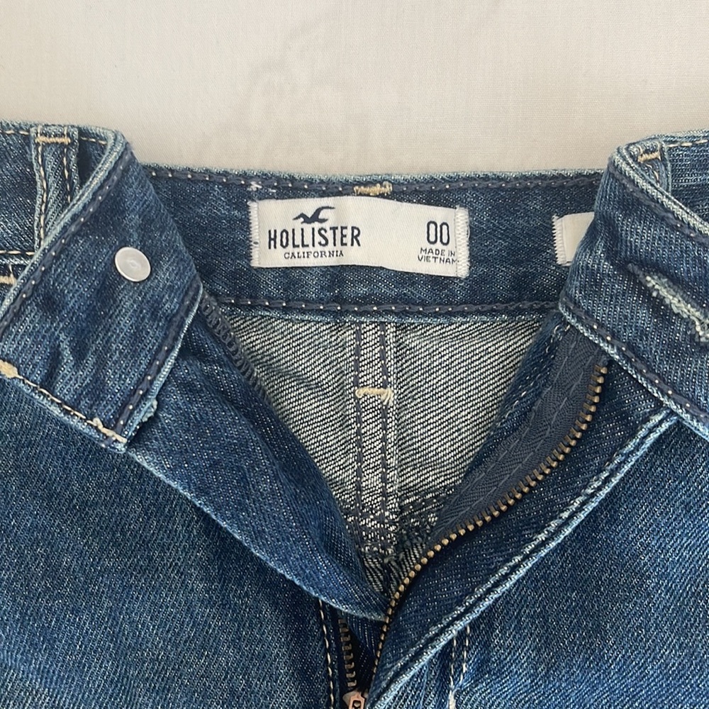 High waist jean skirt 00 - Picture 2 of 3